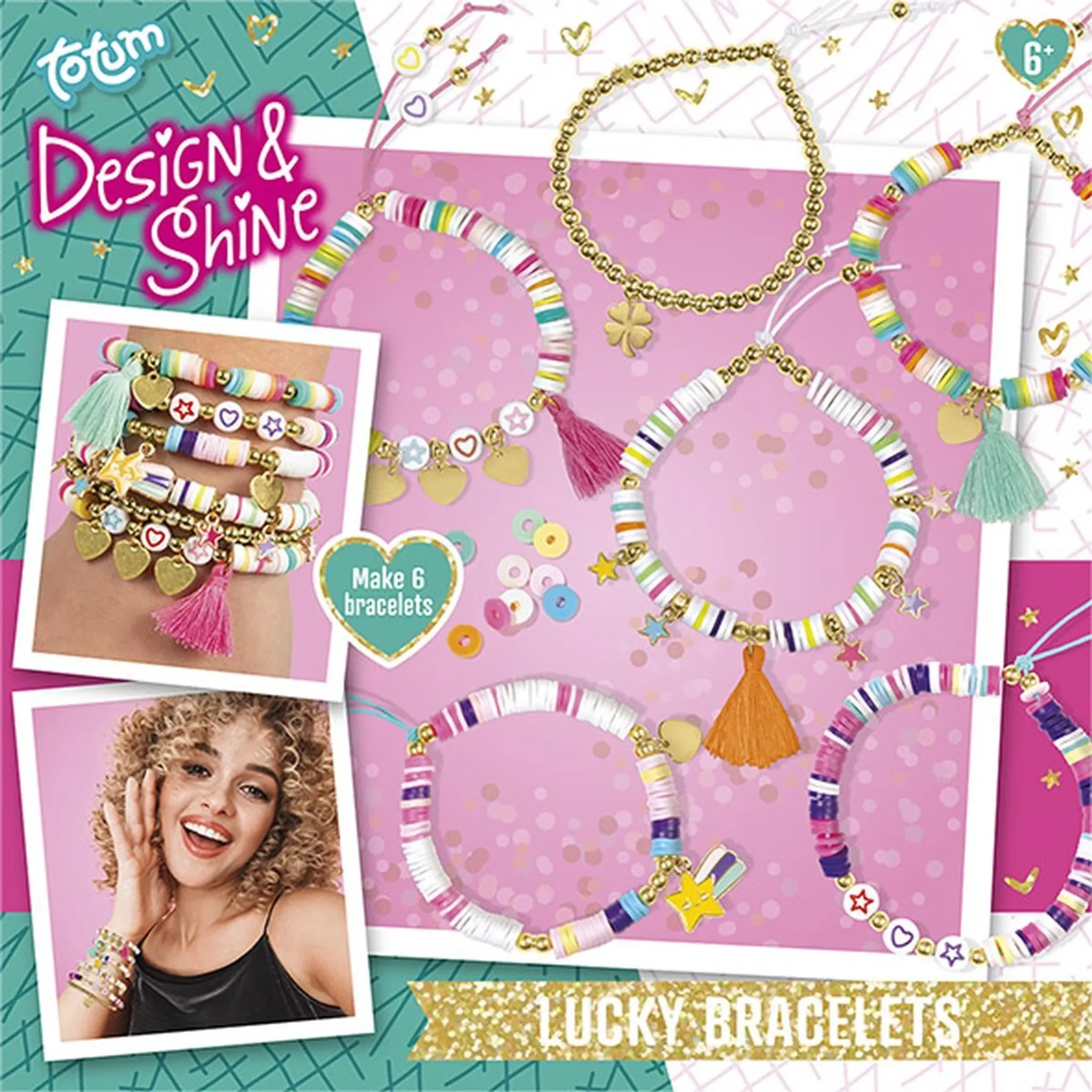 Design & Shine – Bastelset Glücksarmbänder